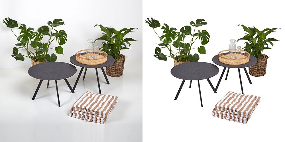 Background removal service