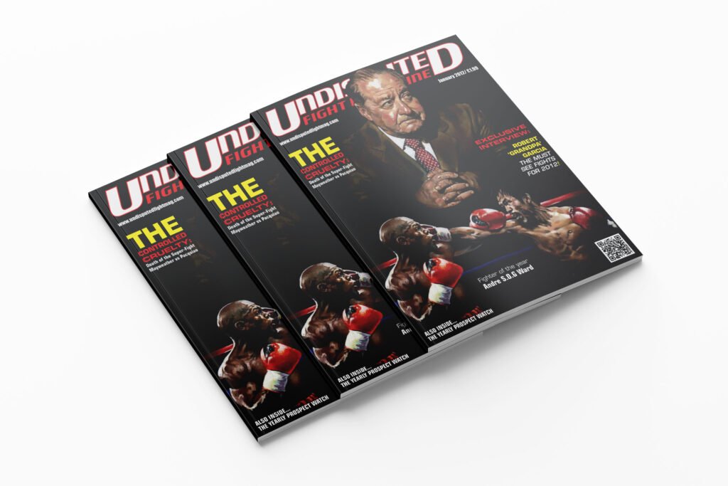 Health and wellness magazine design with calming theme